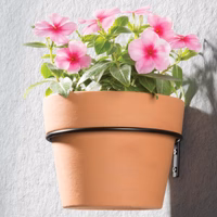 Porta Maceta Black