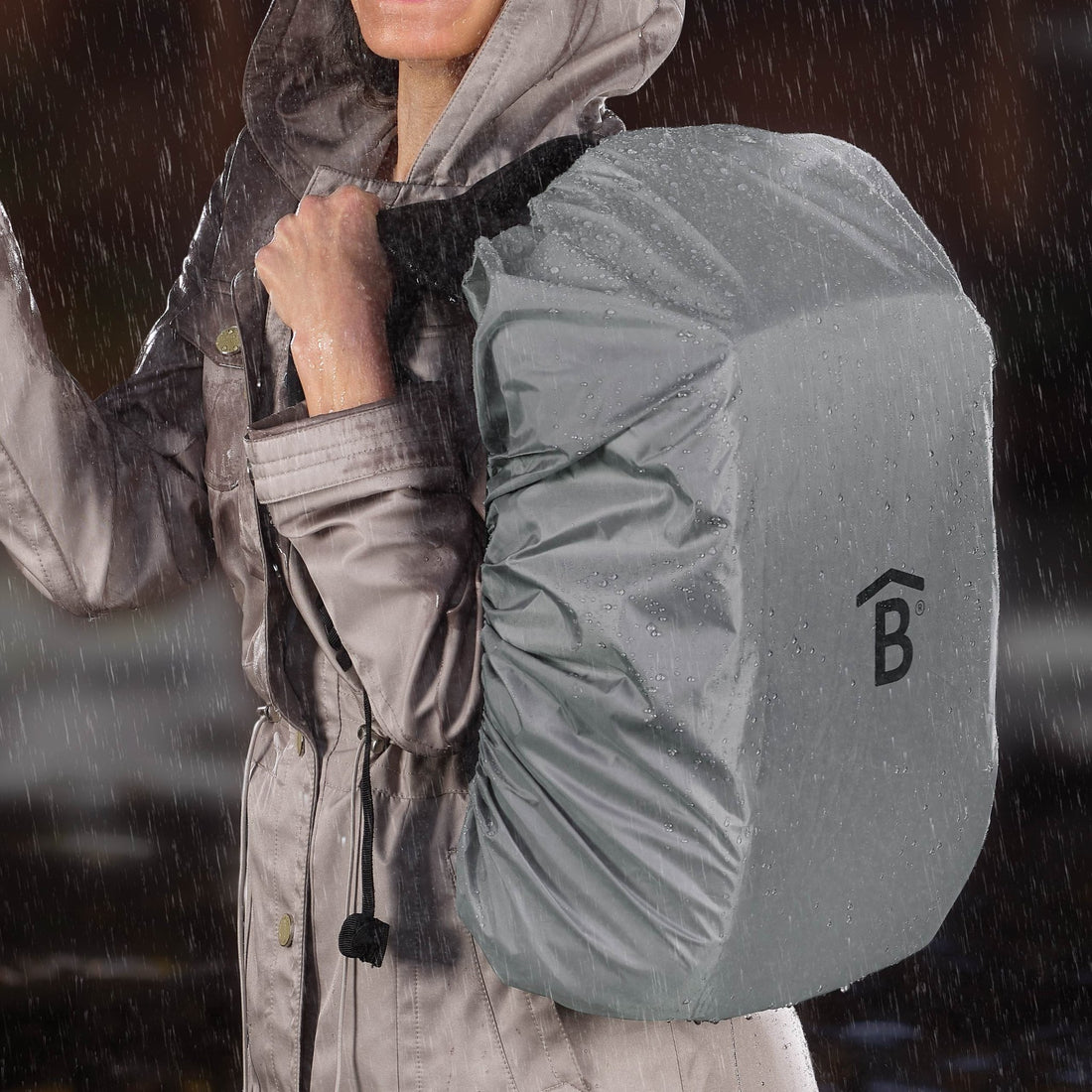 Impermeable Mochila