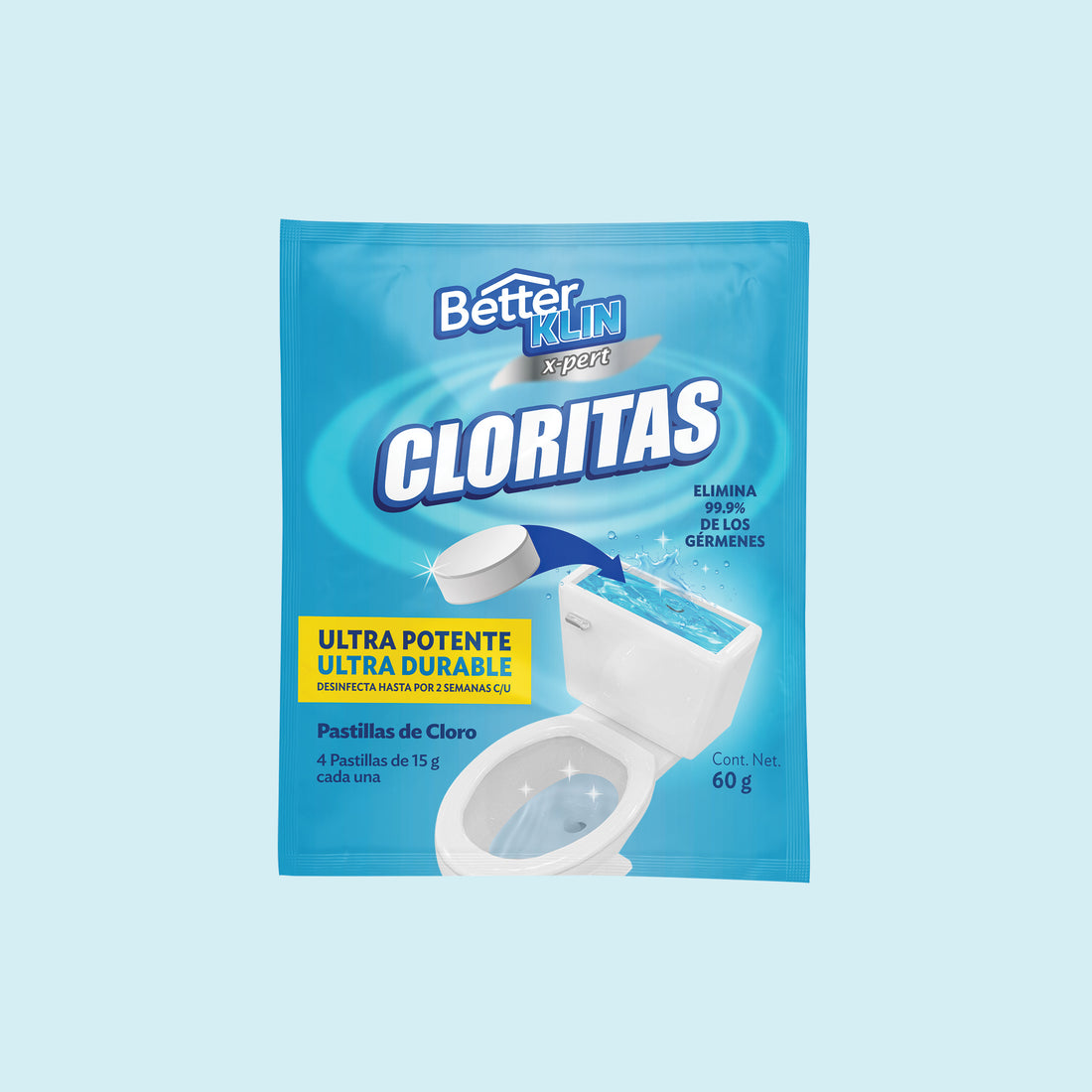 Better Klin X-Pert: Cloritas (8pzas)