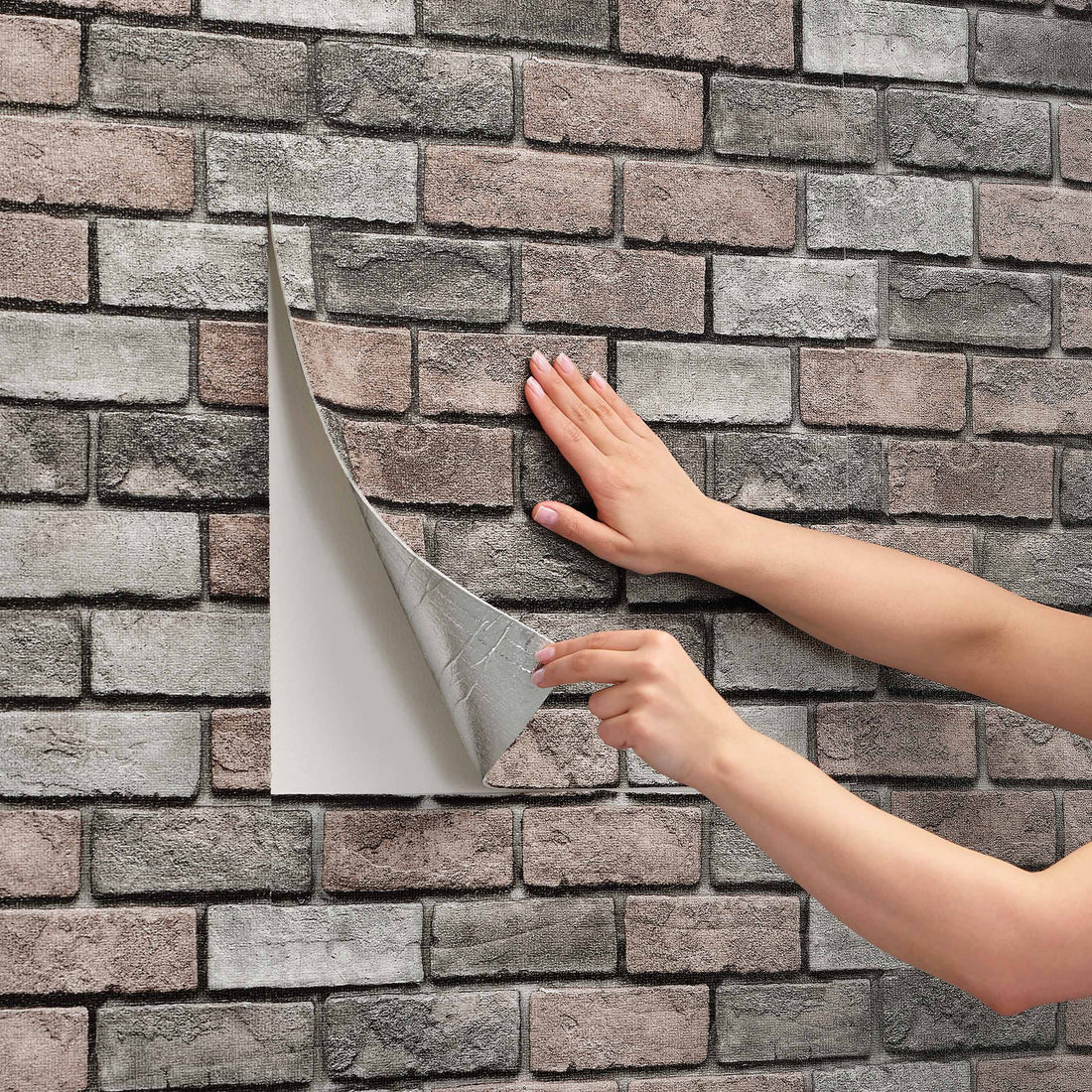 Adherible Textur Ladrillo (2pzas)