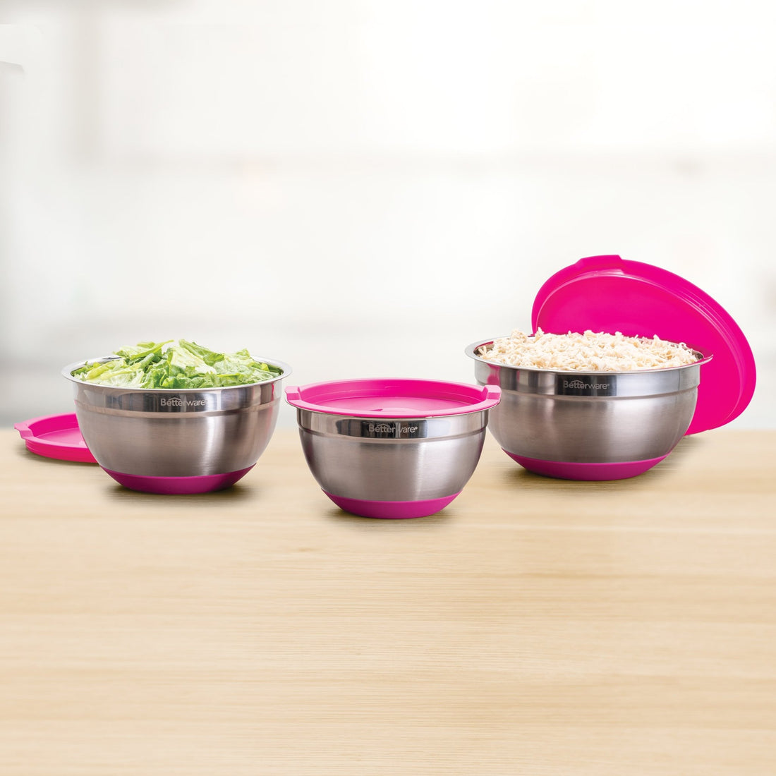 Bowls Inox Pink 