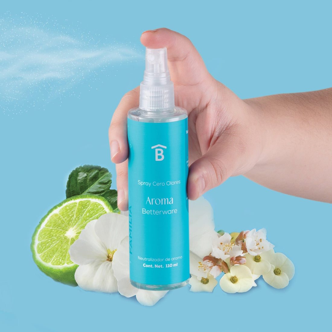 Spray Cero Olores: Aroma Betterware