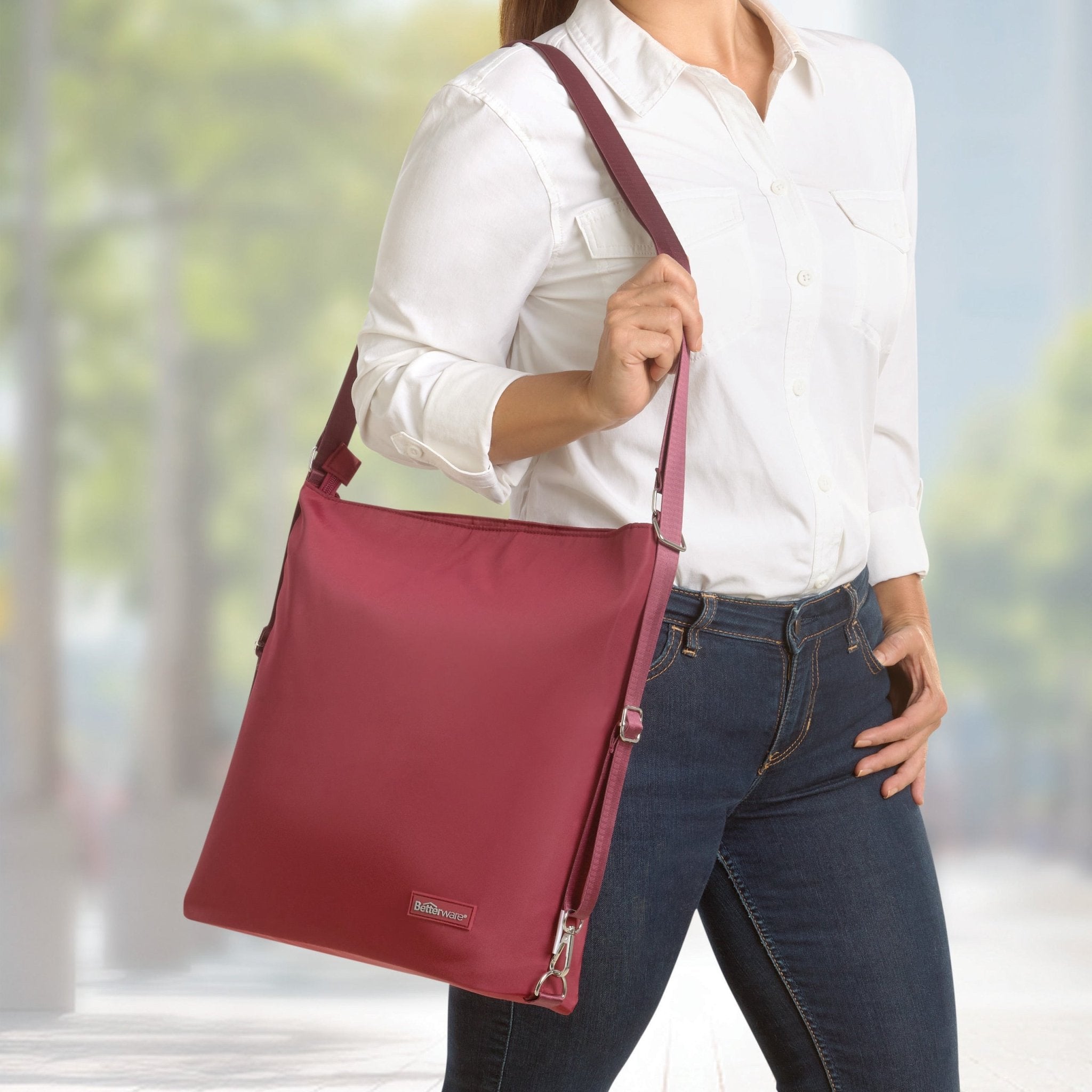 Fossil CARLIE - Bolso Shopping - Schwarz/negro