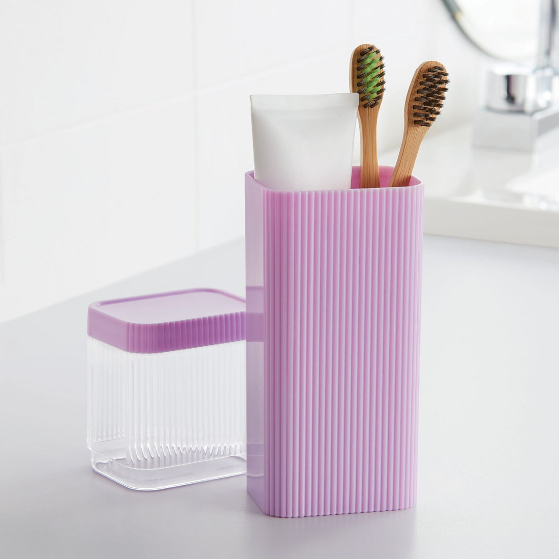 Porta Cepillos Glass