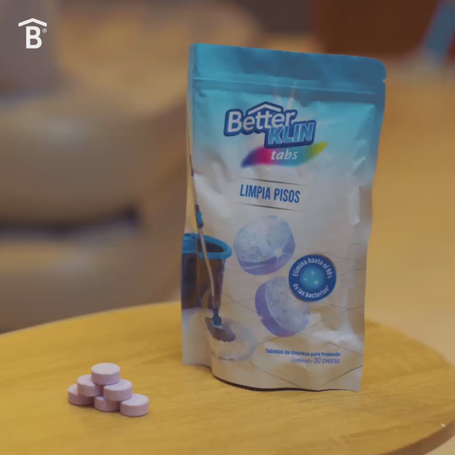 Better Klin Tabs: Limpia pisos