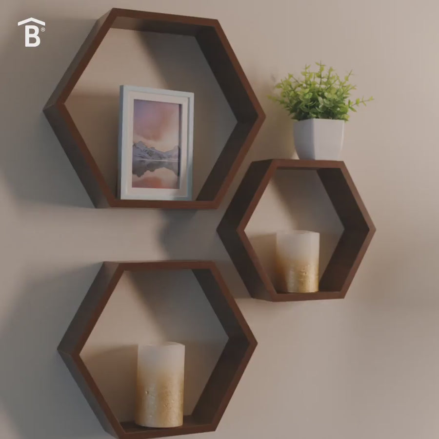 Repisas Hexagonales Alamo