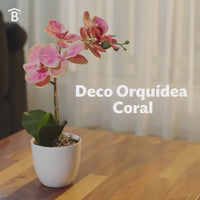 Deco Orquidea Coral